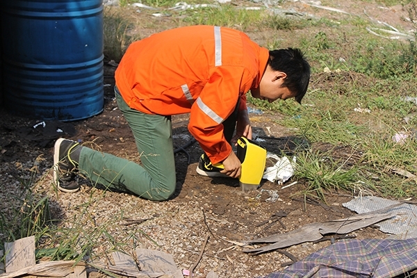 重金属检测仪的土壤检测活动