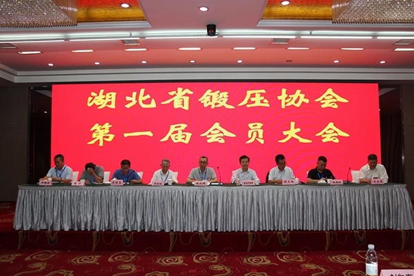 湖北省锻压协会第一届会员大会开幕