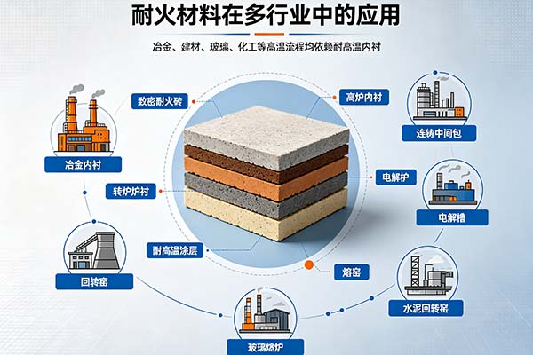 耐火材料的多领域应用